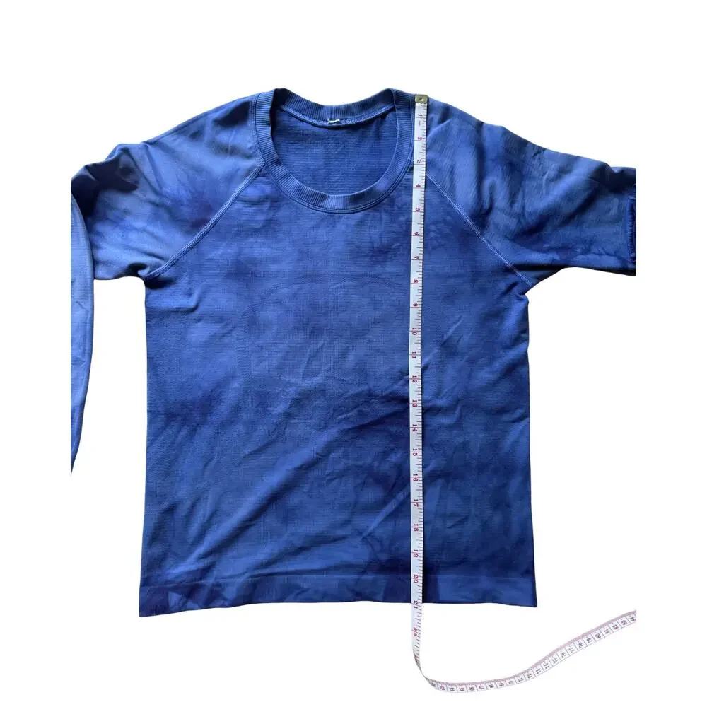 Lululemon Swiftly Tech LS 2.0 Race Length Psychic Marble Dye Est. Size 6